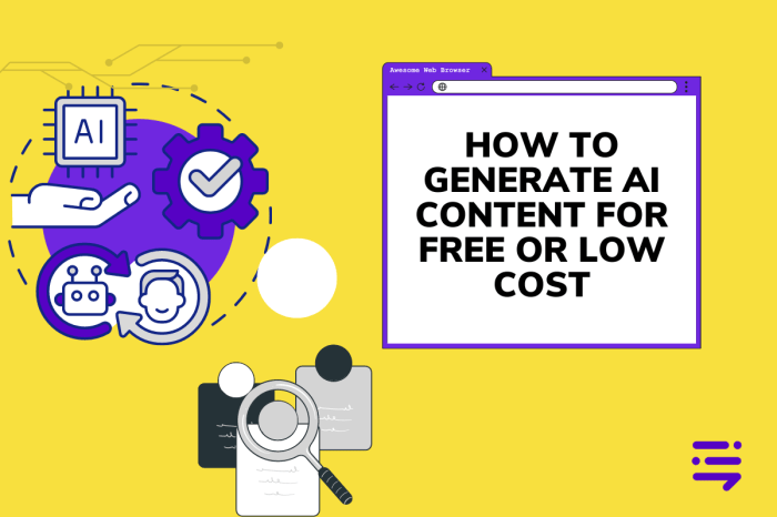 How to Generate AI Content for Free or Low Cost - Content @ Scale How to Generate AI Content for Free or Low Cost - Content @ Scale